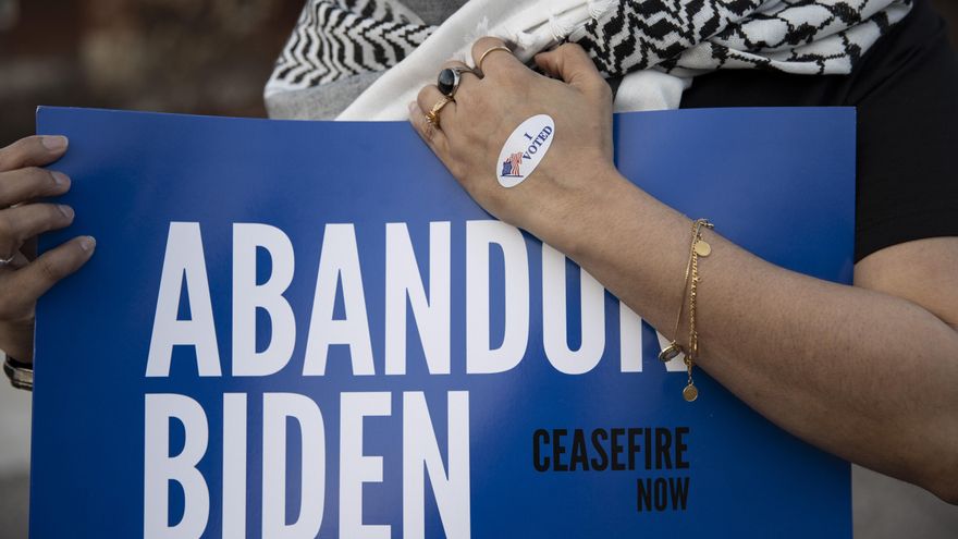 Cómo el voto protesta por Gaza en las primarias de EEUU ha zarandeado a Biden: "Conseguimos lo imposible”