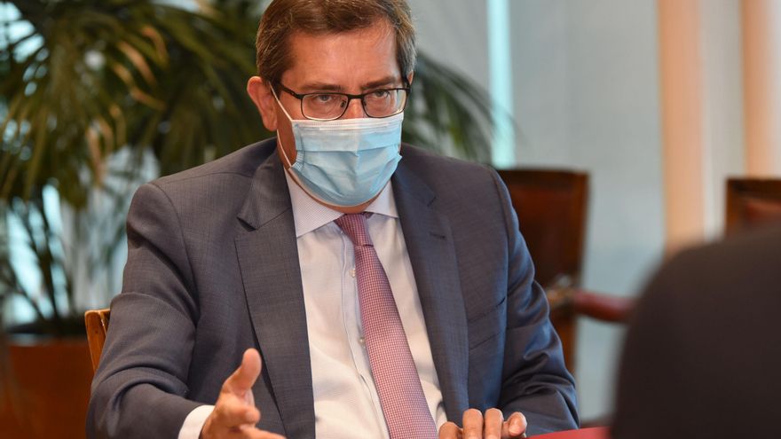 El presidente de la Diputación de Granada, José Entrena.