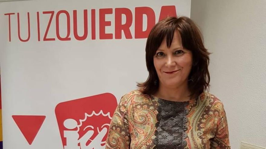 Alicia Martínez, coordinadora municipal de Izquierda Unida en Murcia.