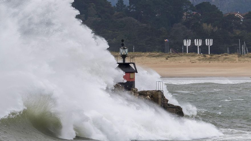 La Aemet avisa de Domingos, una nueva borrasca con viento muy intenso y temporal a partir del sábado