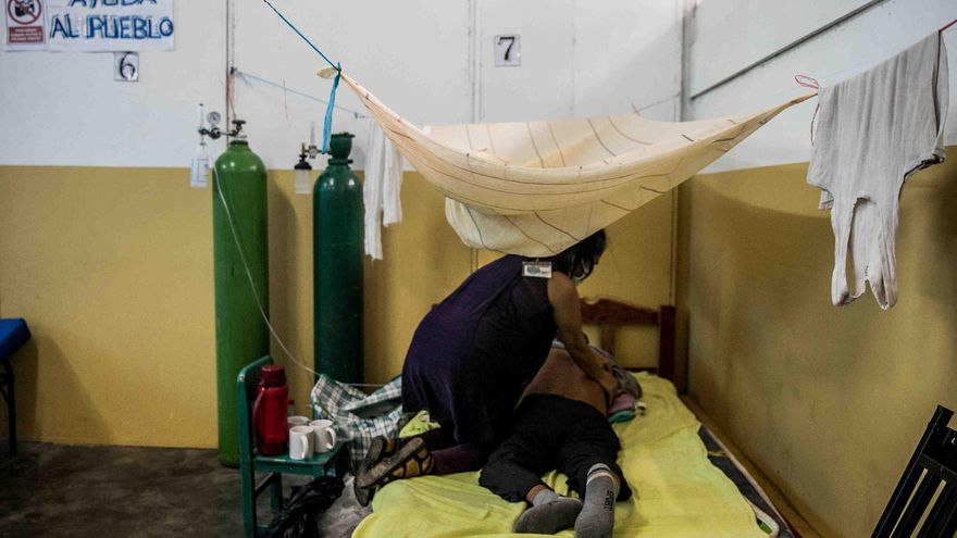 Comando matico, un grupo de jóvenes de pueblos originarios de la Amazonía se juntaron para repartir medicinas tradicionales para complementar las del Covid-19.