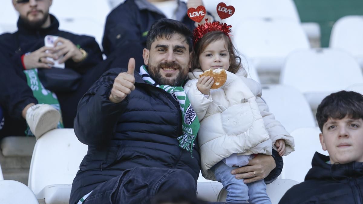 Grada Blanquiverde del Córdoba CF - CD Leganés