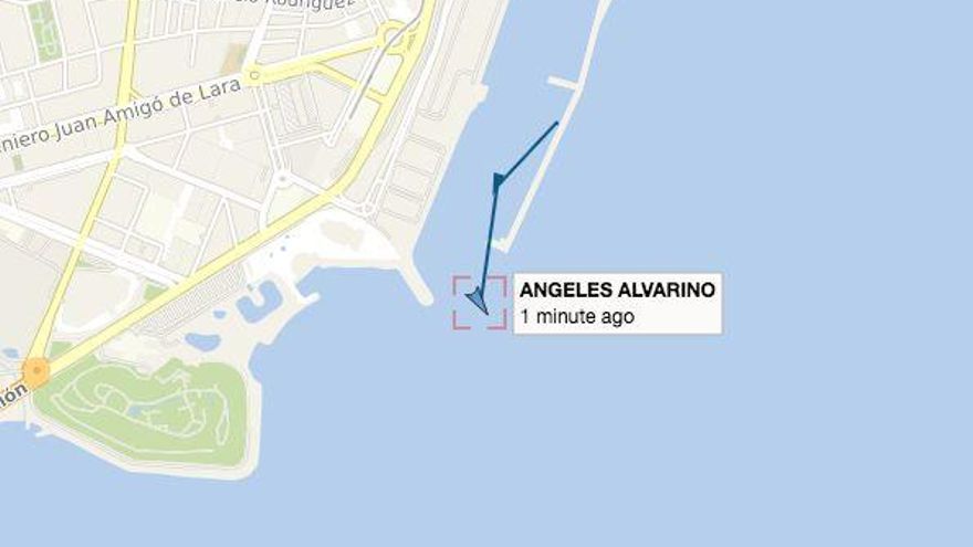 El Ángeles Alvariño se hace a la mar de nuevo para reanudar la búsqueda de Anna frente a la costa de Santa Cruz de Tenerife