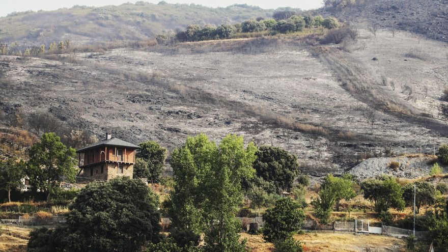 Mejora la situación en los fuegos de El Bierzo y algunos vecinos pueden volver a casa