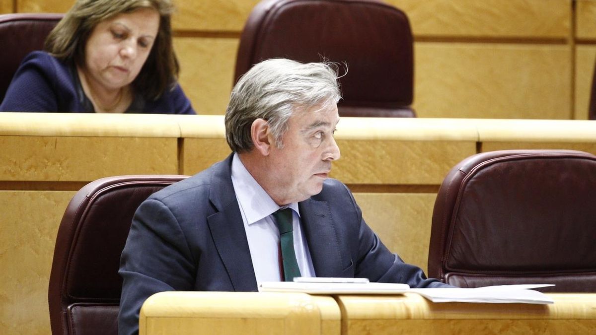 El portavoz del Partido Popular en el Senado, José Manuel Barreiro, en una imagen de archivo