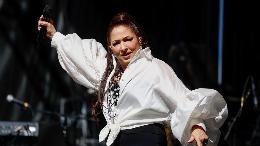 Gloria Estefan conquista Madrid con un canto a la unidad en la Hispanidad 2025