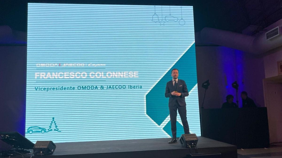 Francesco Colonnese, en su intervención de balance del año.