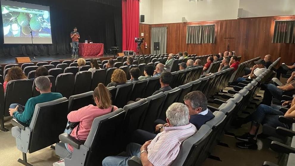 Asistentes a las las II Jornadas del Aguacate de Tijarafe.