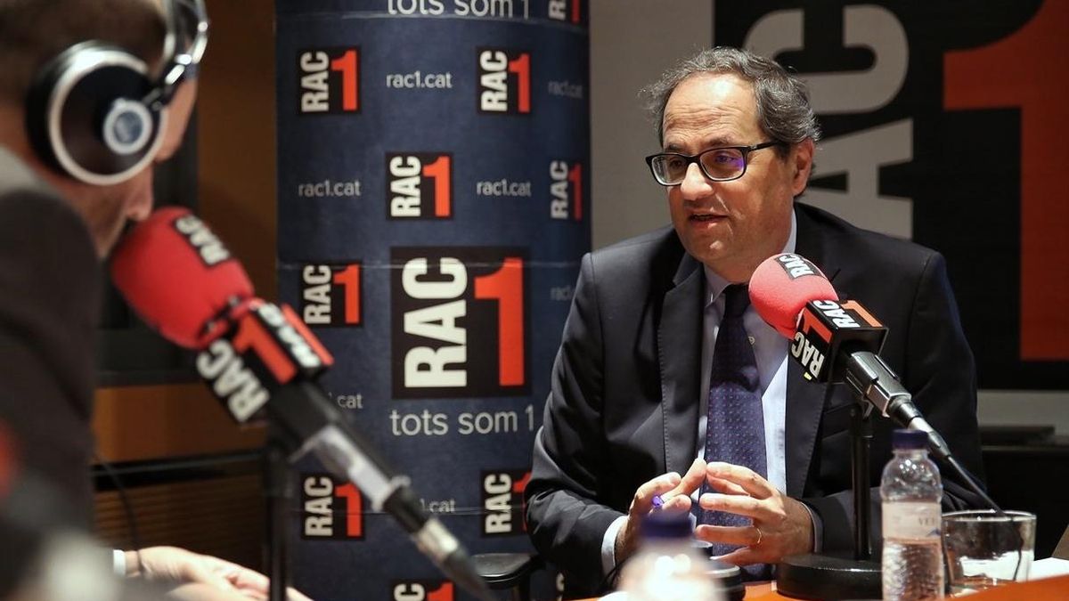 Torra niega un "cisma" en el Govern y prevé acudir de público al juicio del 1-O con Aragonès