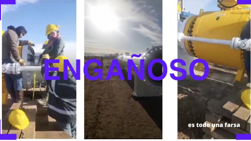 Es engañoso el video viral que dice que el gasoducto Presidente Néstor Kirchner “es todo una farsa”