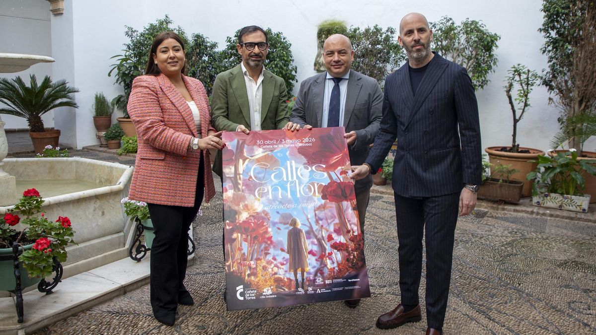 Calles en Flor convertirá este año a Cañete de las Torres en un mundo de sueños