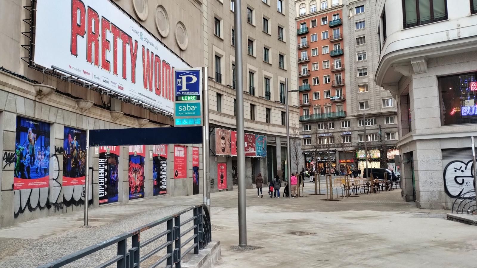 Las imágenes de la transformación peatonal en torno al mercado de Mostenses