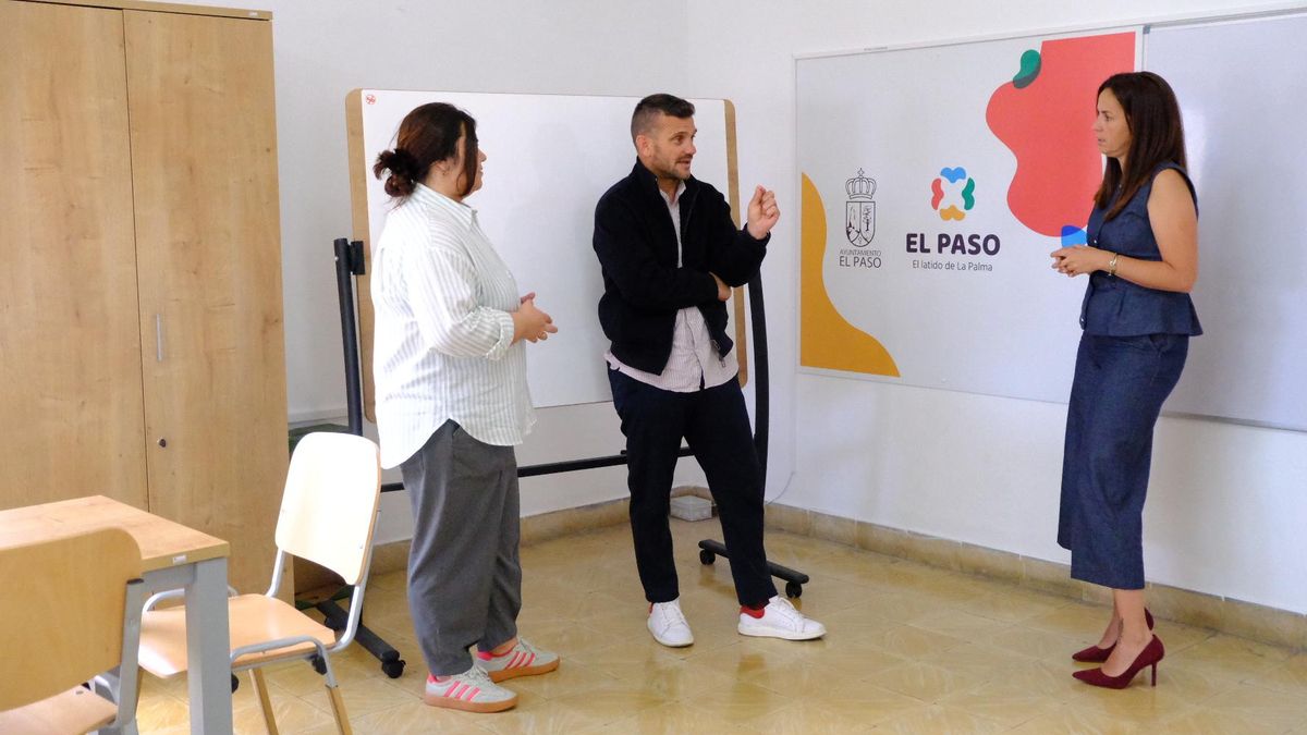 Presentación de la sala 'coworking' de El Paso.