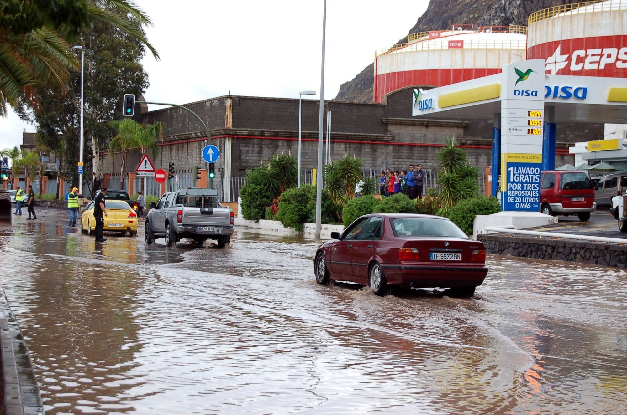 Inundaciones en Tenerife.