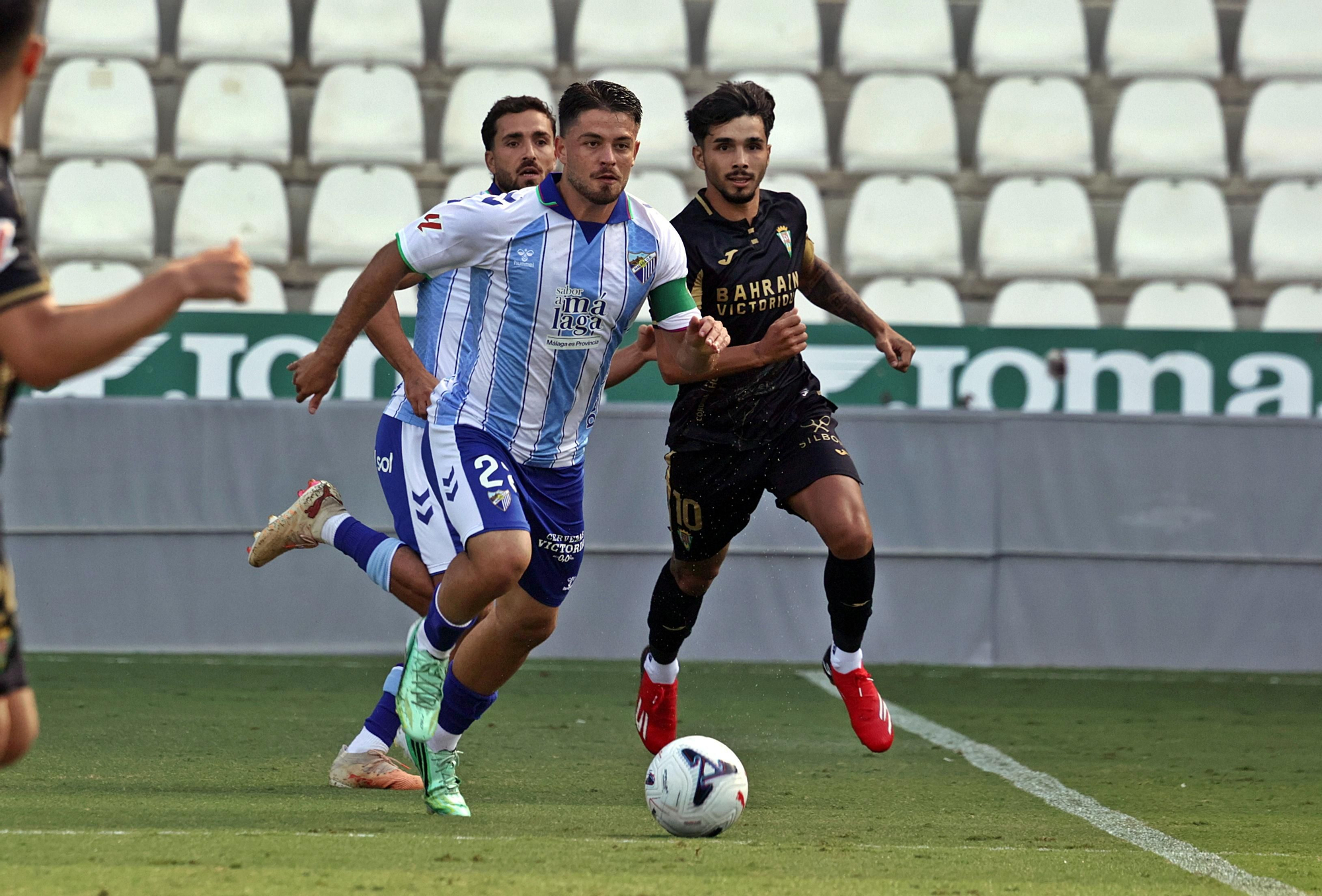 Entrenamiento conjunto entre Córdoba CF y Málaga CF