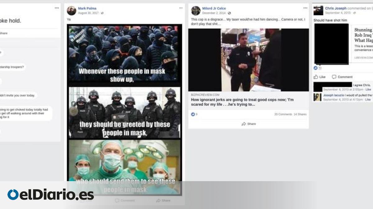 Sacan a la luz cientos de mensajes racistas de policías en EEUU: "Yo ...
