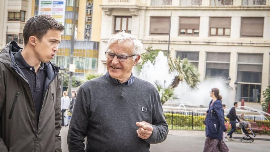 Íñigo Errejón, de campaña con Compromís