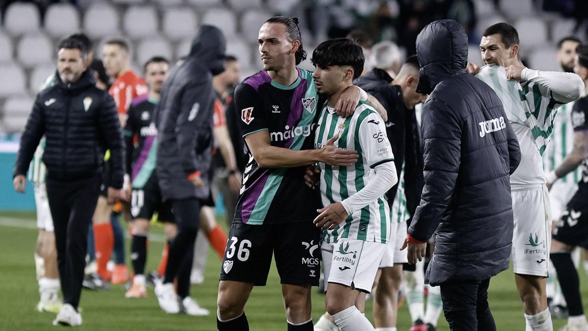Partido Córdoba - Malaga en el Estadio El Arcángel