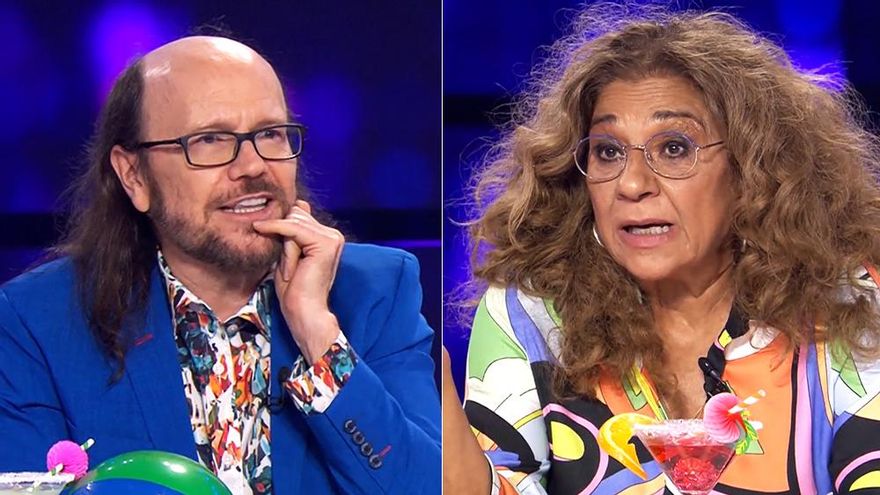 El corte de Santiago Segura a Lolita por llamar "sosa" a una cantante que no conocía: "Nos la hemos ventilado"
