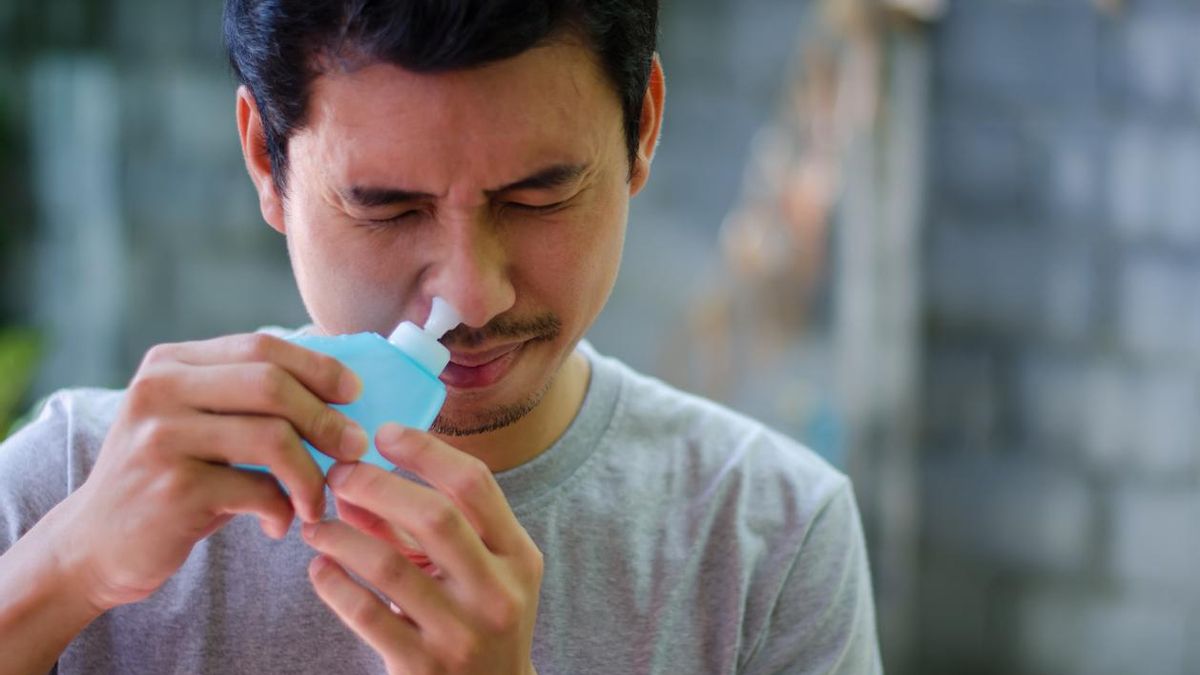Lavado nasal.