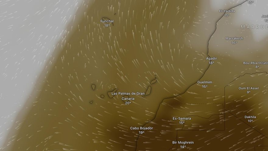 Toda Canarias, en aviso amarillo este martes y miércoles