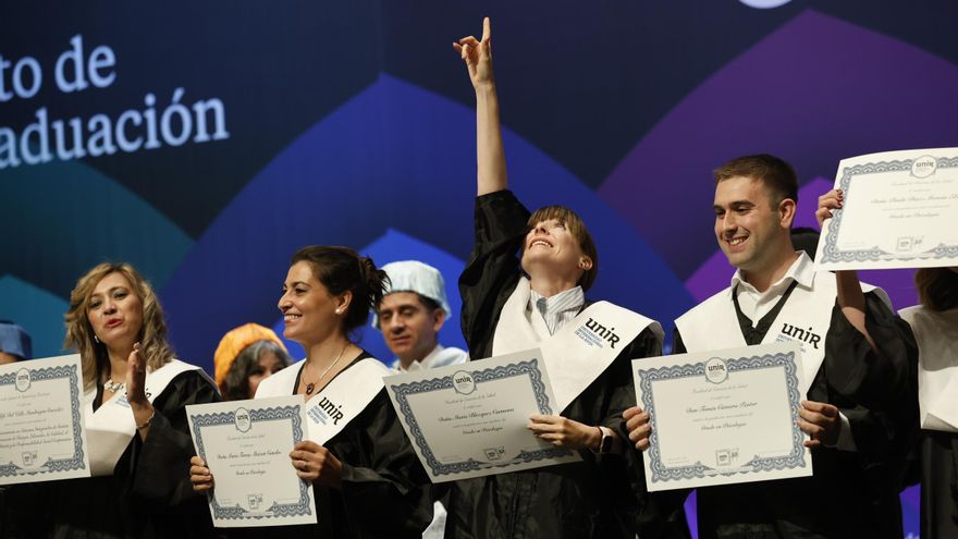 Más de 200 estudiantes abren el fin de semana de graduaciones de UNIR