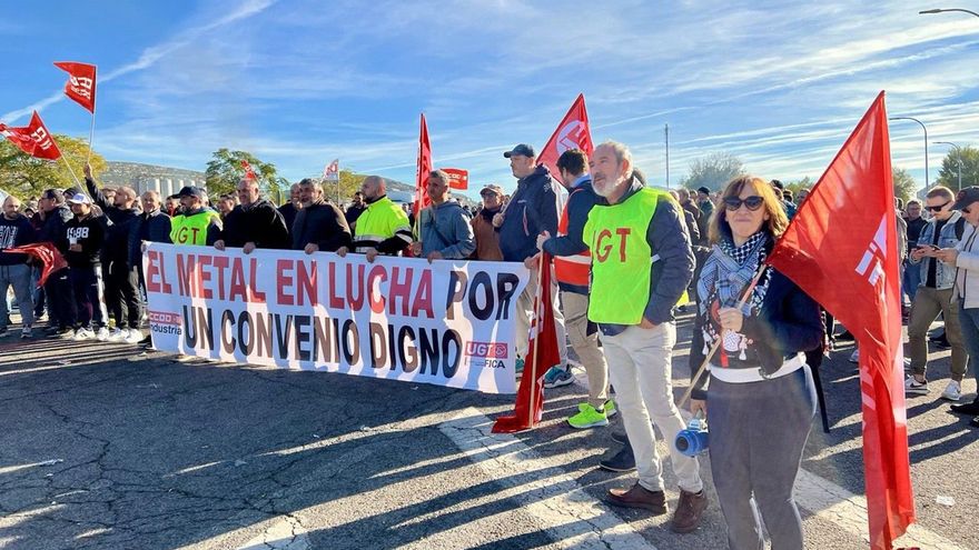 Arranca la huelga de 15.000 trabajadores del sector del metal en Ciudad Real entre acusaciones de "acoso" a la patronal