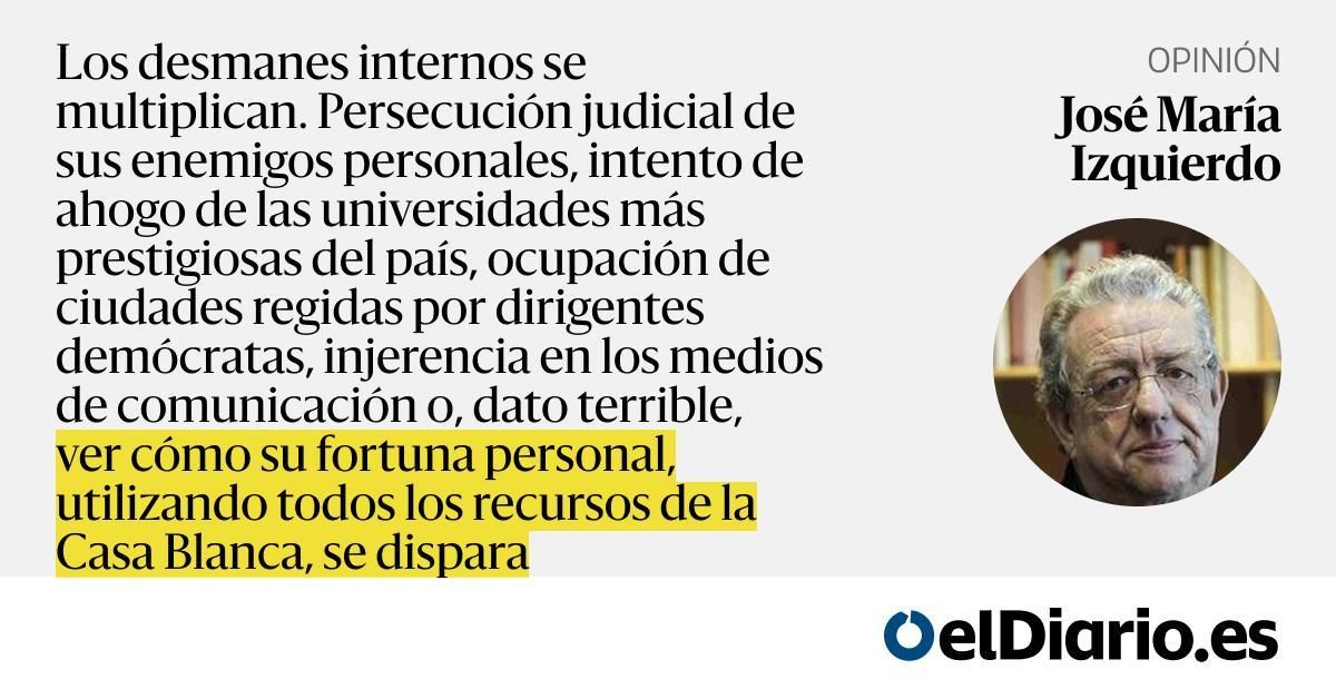 Frenen, hagan el favor, a ese salvaje que se llama Donald Trump