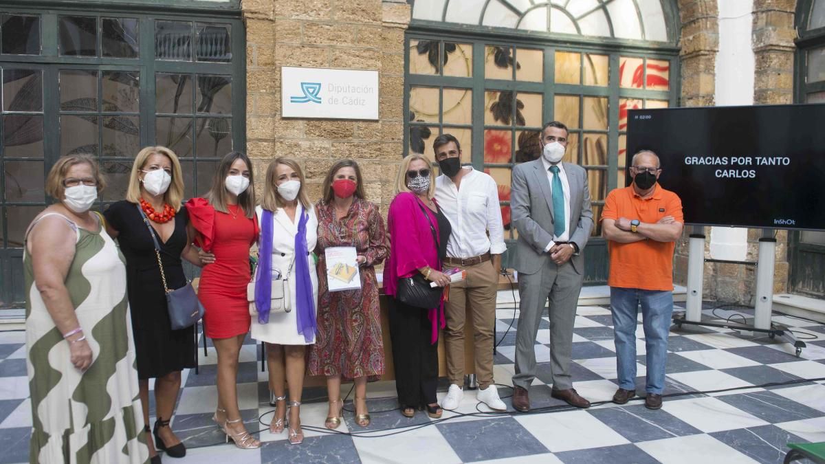 Presentación en la Diputación de Cádiz del libro póstumo de Carlos Perales.