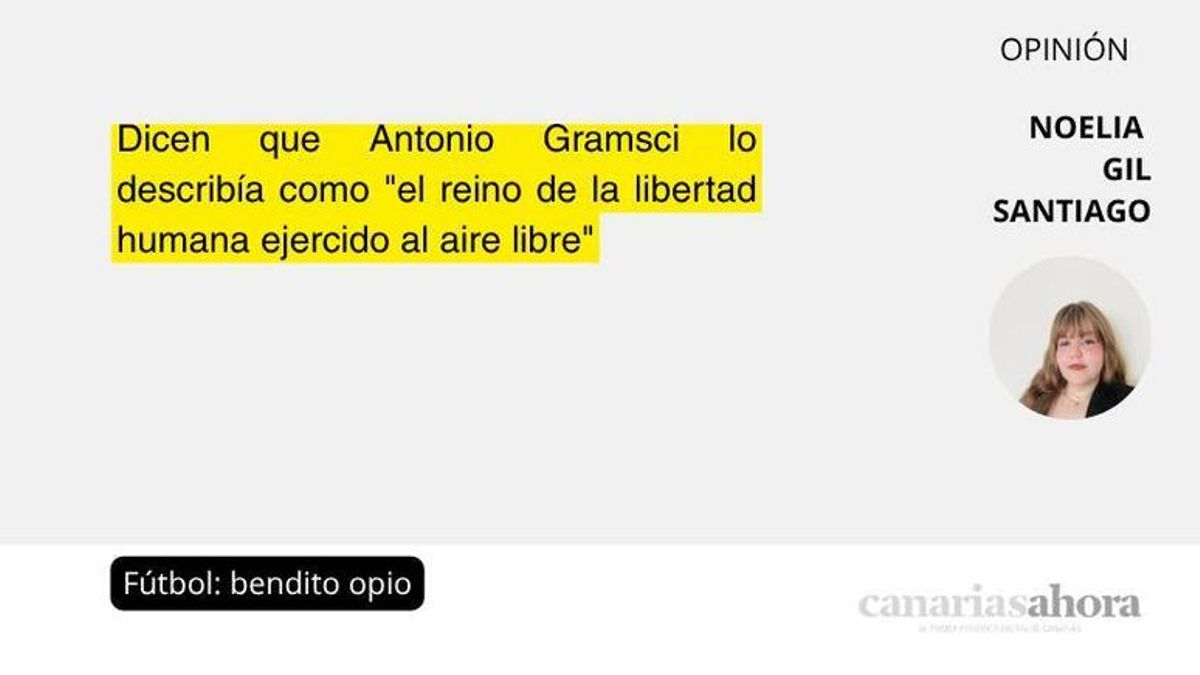Fútbol: bendito opio