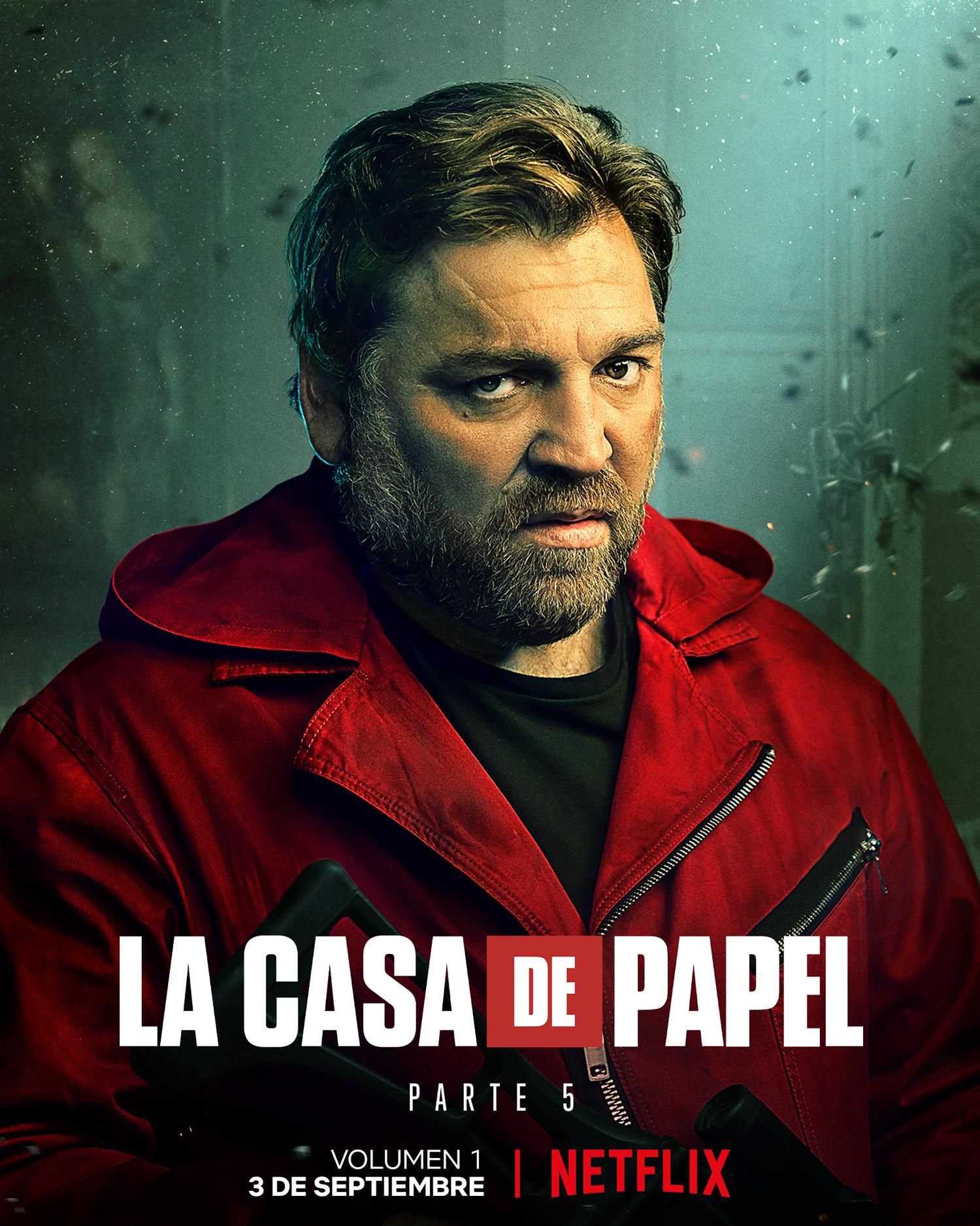Arturo en 'La casa de papel'