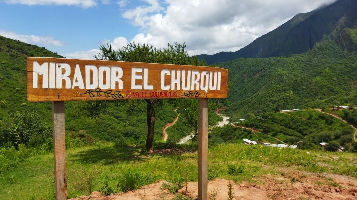 Un mirador en el Parque Nacional Calilegua