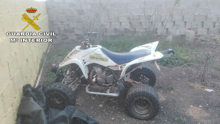 Quad robado en Fuerteventura