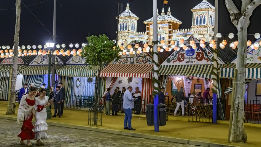 Clausura Feria de Abril en Sevilla