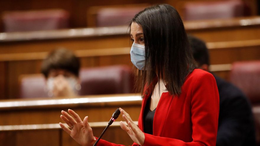La líder de Ciudadanos, Inés Arrimadas. EFE/Juan Carlos Hidalgo/Archivo