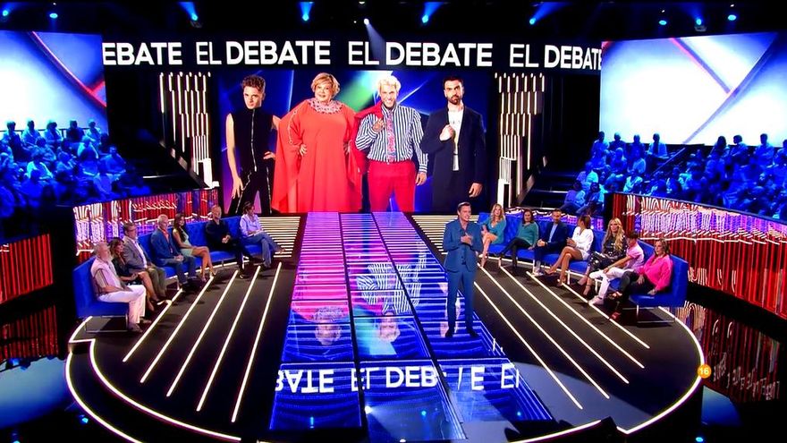 'GH VIP' (10.8%) sufre una fuerte caída con su debate y se queda por debajo del millón por tercera vez en una semana