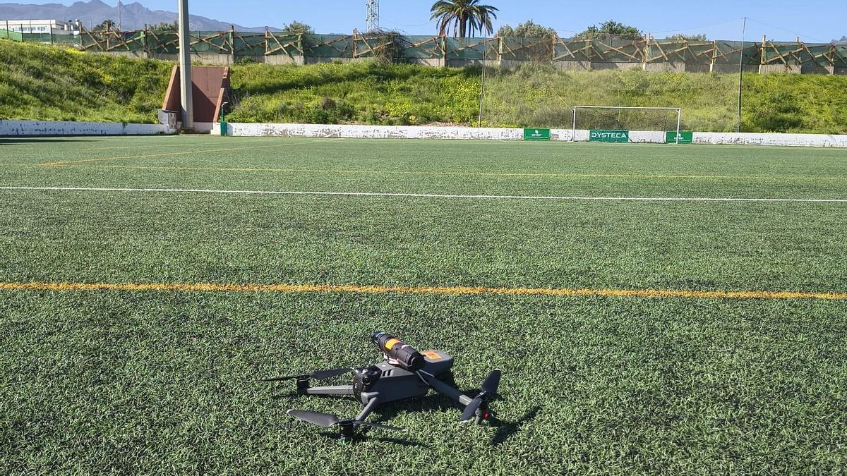 La Policía Local de Santa Brígida extrema la vigilancia con el uso de un dron