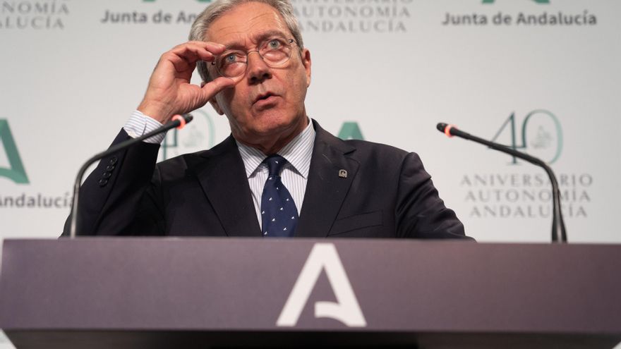 Archivo - El consejero de Transformación Económica, Industria, Conocimiento y Universidades, Rogelio Velasco, en una foto de archivo.