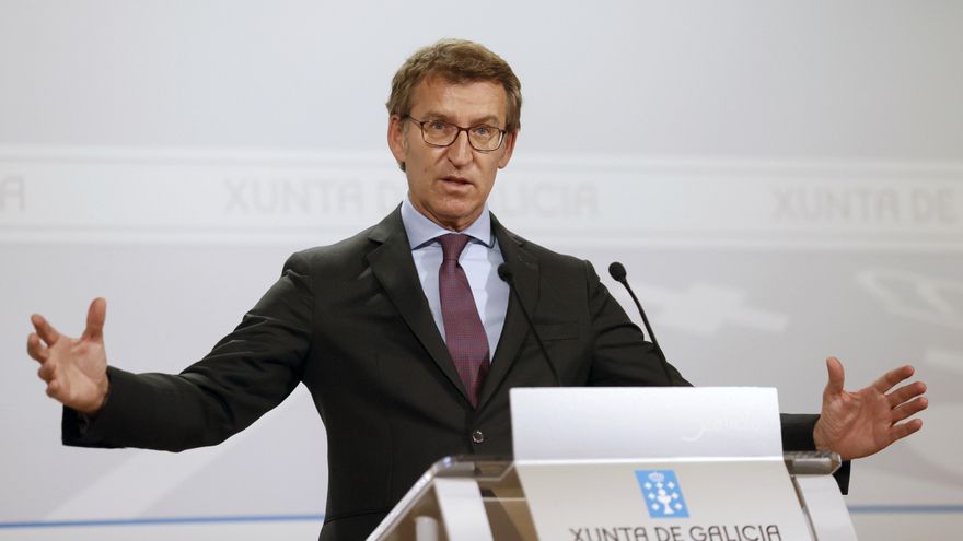 El presidente de la Xunta, Alberto Núñez Feijóo. EFE/Lavandeira jr/Archivo