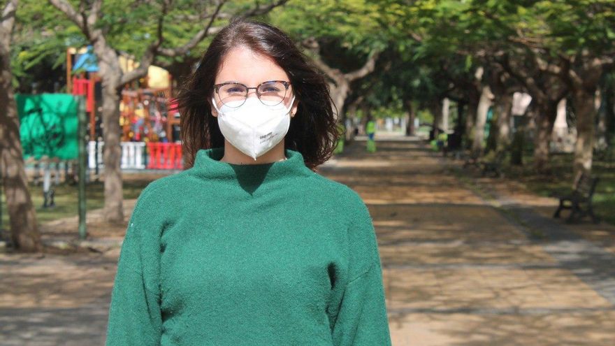 Natalia Hernández, médica residente en Gran Canaria