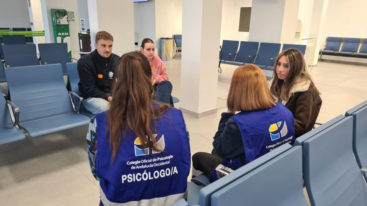 Simulacro de emergencias en el aeropuerto de Córdoba.