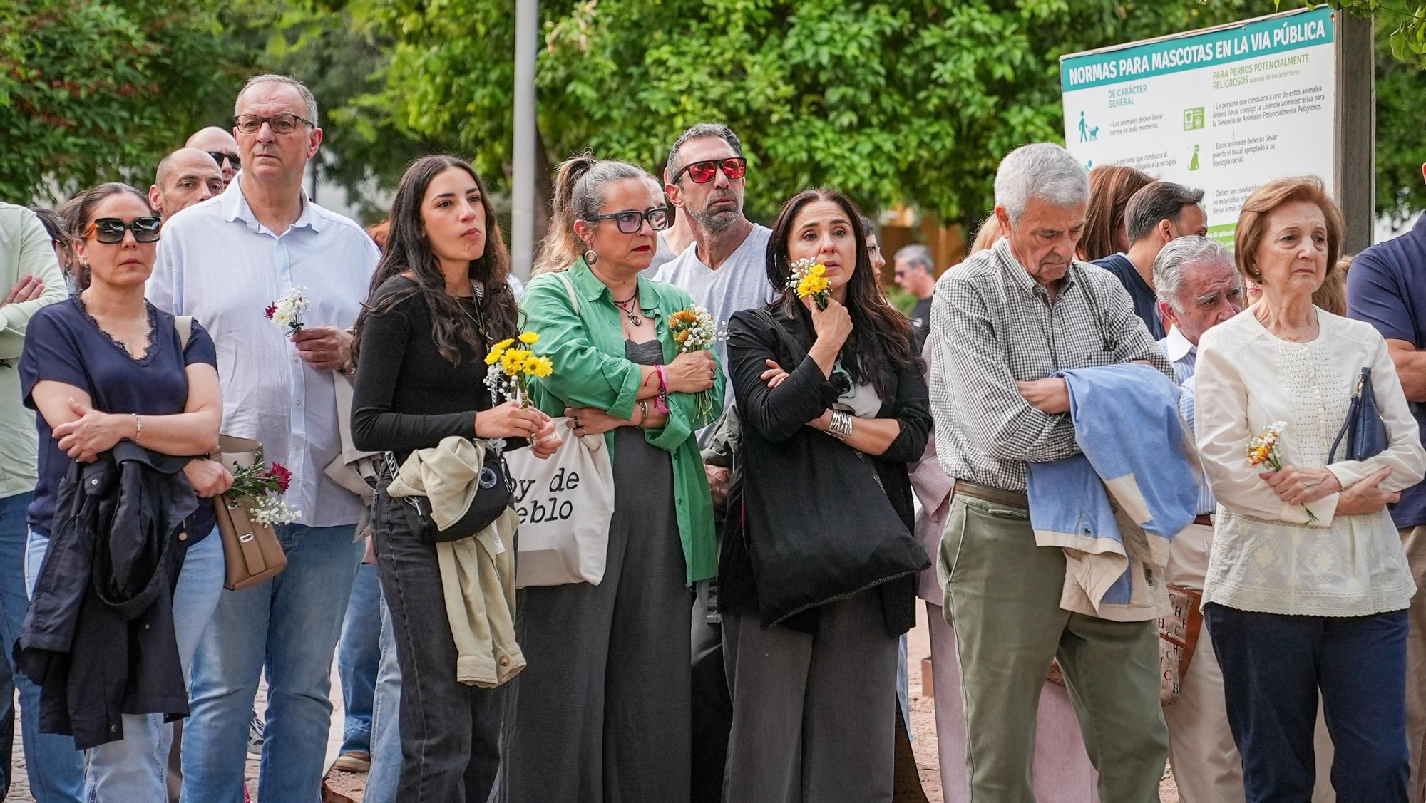 Homenaje artístico en Orive a las víctimas de Adamuz