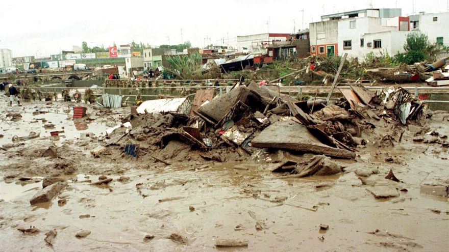 Badajoz revive con la tragedia de Valencia la riada que hace 27 años ahogó vidas y anhelos
