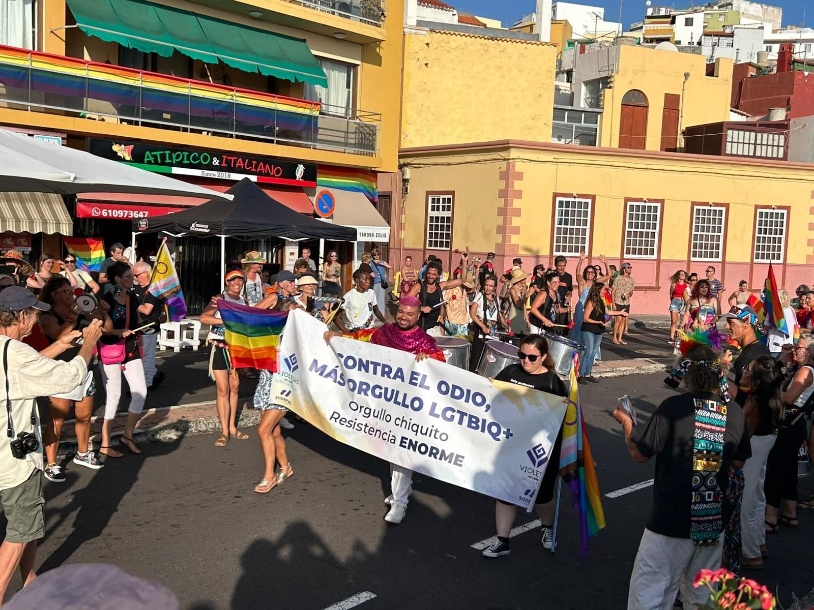 ‘Contra el odio, más orgullo’: Tazacorte se convierte en epicentro de la diversidad con el ‘Orgullo Chiquito LGTBIQ+. LA PALMA AHORA