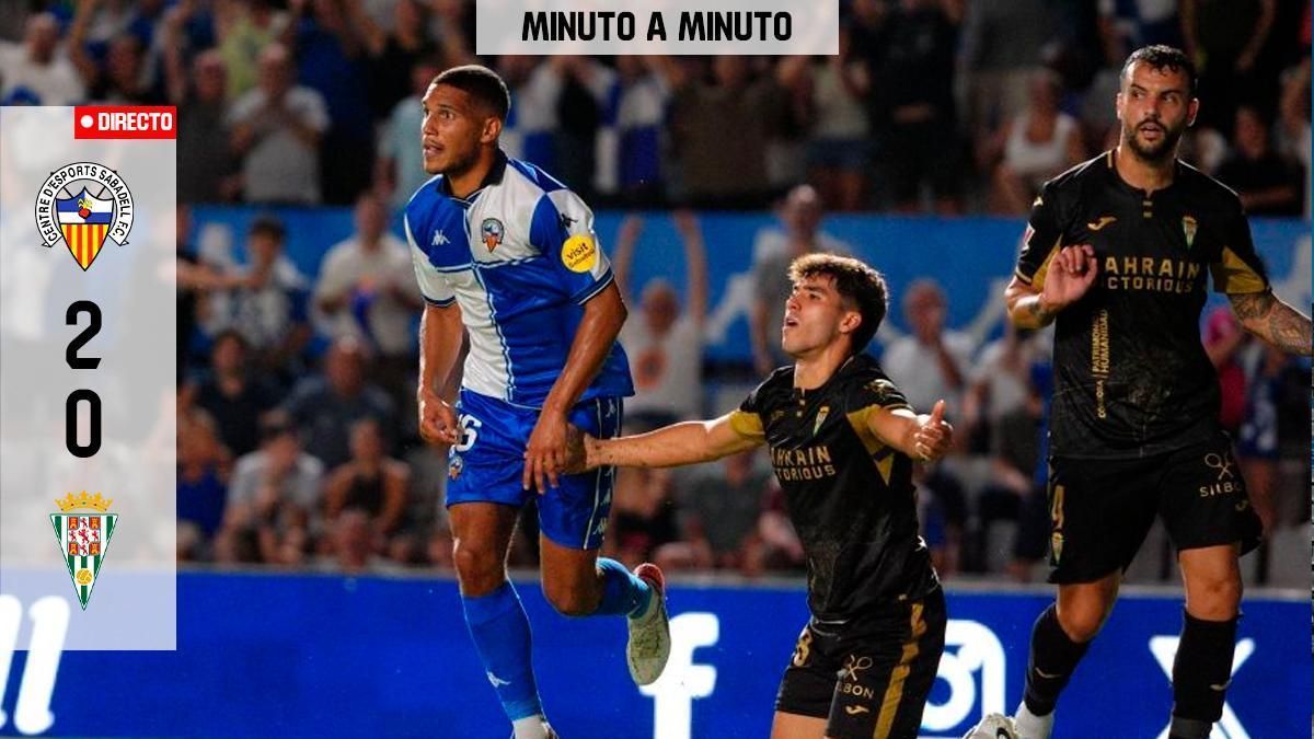 Sigue en directo el CE Sabadell - Córdoba CF en 'Cordópolis' (2-0)