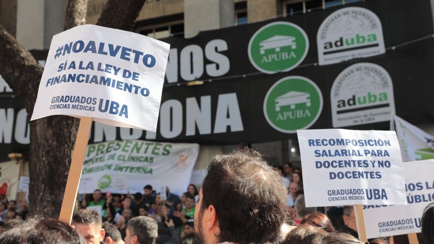 Ricardo Gelpi, rector de la UBA: "La situación de nuestro sistema universitario es cada vez más grave"