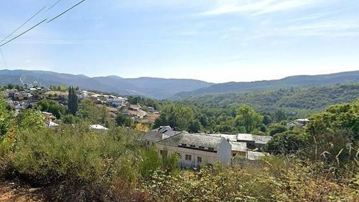 Panorámica de Sorbeda del Sil, localidad del municipio de Páramo del Sil.