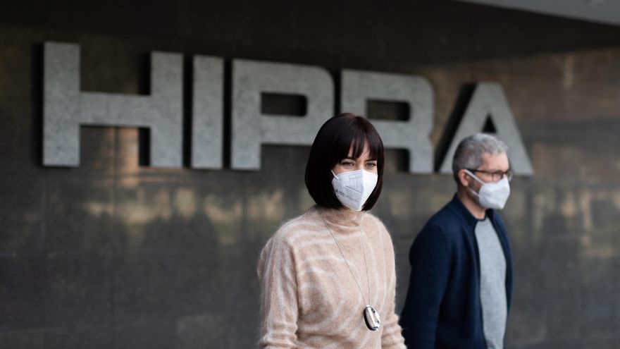 La ministra de Ciencia e Innovación, Diana Morant, explica los resultados de la vacuna Hipra.