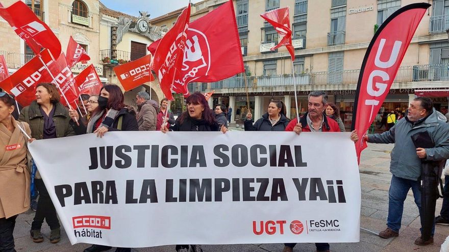 Huelga de limpieza en Ciudad Real