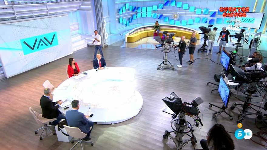 El plató de 'Vamos a ver'